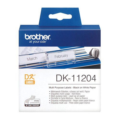 Brother DK11204 White Label Brother DK11204 White Label Tech