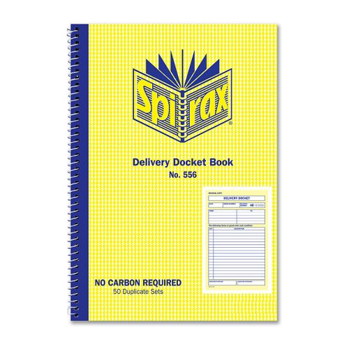 Spirax 556 Delivry Bk NCR Pk10 Carbonless Books